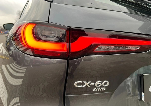 Mazda CX-60 cena 228800 przebieg: 15802, rok produkcji 2022 z Szczawnica małe 466
